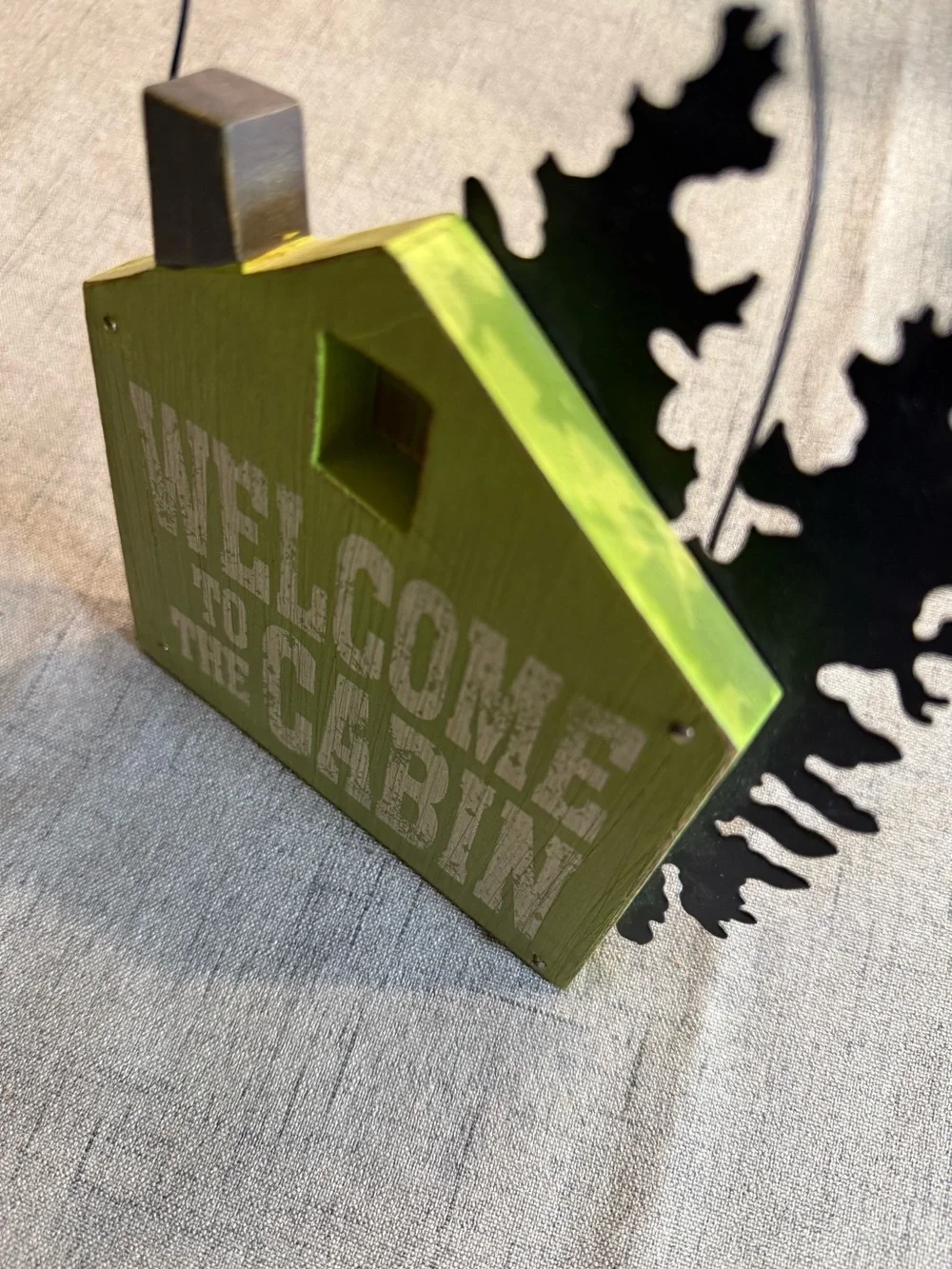 Decor wall-hanging sign with a‎ 